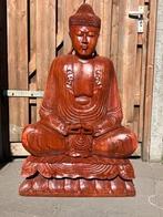 Houten Boeddha Beeld - 108 cm, Ophalen