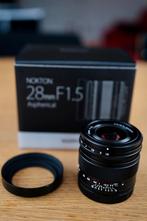 Voigtländer Nokton 28mm F/1.5 Sony E-mount - Nieuwstaat!, Audio, Tv en Foto, Ophalen of Verzenden, Zo goed als nieuw, Groothoeklens