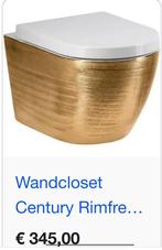 Gouden WC pot, Minder dan 50 cm, Overige typen, Ophalen of Verzenden, Zo goed als nieuw