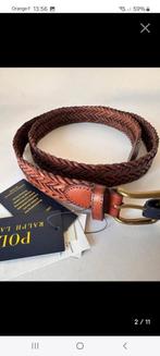 RALPH LAUREN LEREN RIEM NIEUW, Verzenden, Nieuw, Bruin, Ralph Lauren