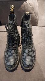 Nieuwe Dr Martens zwarte met vette luipaard/skull print, Zwart, Lage of Enkellaarzen, Nieuw, Ophalen of Verzenden