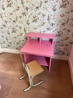Roze Bureau met Stoel voor Meisjes 4-8 jaar, Ophalen, Gebruikt, Tafel(s) en Stoel(en)