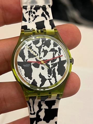 Swatch "Flaeck" by Niklaus Troxler 1992 - GZ117 beschikbaar voor biedingen