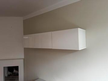 IKEA Bestå TV-meubel en hangkast. - afbeelding 8