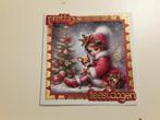 Zelfgemaakte kerstkaart met envelop, Ophalen of Verzenden, Nieuw, Kerst