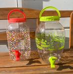 2x limonadetap / drankdisperser | 4 liter limonade tap, Ophalen of Verzenden, Gebruikt