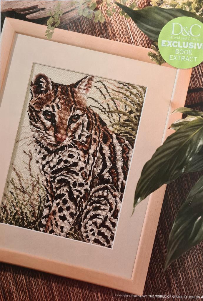 Boomkat borduurpatroon, Hobby en Vrije tijd, Borduren en Borduurmachines, Nieuw, Patroon, Handborduren, Ophalen