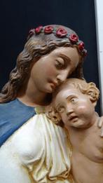 100149=Maria met het Heilig Kindje., Antiek en Kunst, Antiek | Religie, Ophalen of Verzenden