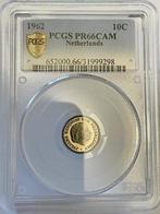 10 Cent 1962 Juliana PROOF / PCGS PR66CAM / RRR., Ophalen of Verzenden, Koningin Juliana, 10 cent, Losse munt