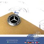origineel Mercedes VOORBUMPER LOGO EMBLEEM ZWART AMG W176 W1, Ophalen of Verzenden, Gebruikt, Mercedes-Benz