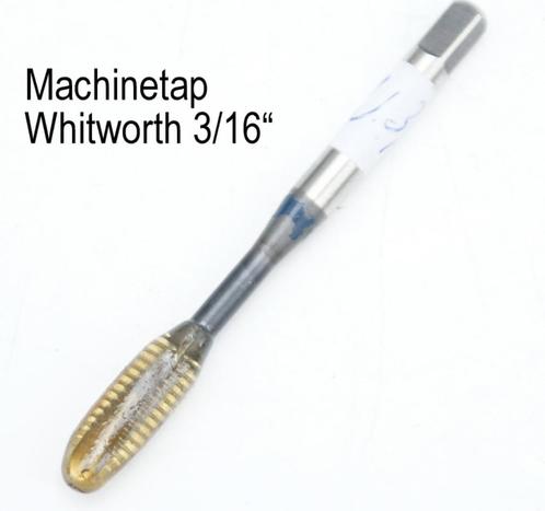 Whitworth (BSW) tappen en snijplaten., Doe-het-zelf en Verbouw, Gereedschap | Machine-onderdelen en Toebehoren, Nieuw, Ophalen of Verzenden