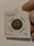 Singapore 20 Cent 1990, Verzenden, Zuidoost-Azië, Losse munt