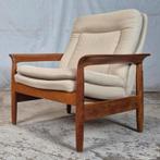 Vintage Deense Relax Fauteuil | Lounge Stoel, Huis en Inrichting, Fauteuils, Ophalen, Gebruikt, 75 tot 100 cm, Stof