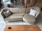 Leolux chaise longue met bank, Ophalen, 250 tot 300 cm, Gebruikt, 100 tot 125 cm