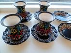 4 Turkse nieuwe theekopjes van keramiek en 2 schaaltjes, Huis en Inrichting, Keuken | Servies, Keramiek, Nieuw, Ophalen of Verzenden