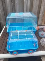 Ferplast kooien met accessoires, Kooi, Minder dan 75 cm, Zo goed als nieuw, Ophalen