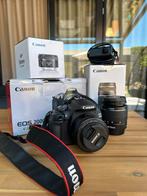 Canon EOS 2000d + 3 lenzen, Audio, Tv en Foto, Fotocamera's Digitaal, Ophalen of Verzenden, Zo goed als nieuw, Spiegelreflex, Canon