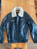 PME Legend Leren MA-1 Flight Bomber Jack - Maat M, Kleding | Heren, Jassen | Winter, Maat 48/50 (M), Zwart, Ophalen of Verzenden