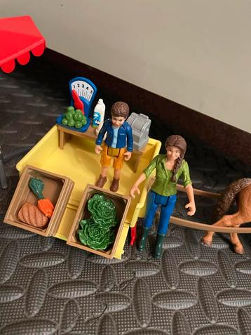 Schleich Paardenmarkt - Compleet! beschikbaar voor biedingen