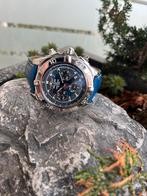 Breitling B01 Chrono heren horloge, Seiko, Leer, Staal, Polshorloge