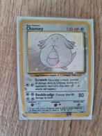 Pokemonkaart Chansey gehavend, Ophalen of Verzenden, Gebruikt