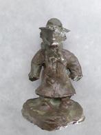 Beeldje zwerver brons, Ophalen of Verzenden, Zo goed als nieuw, Mens