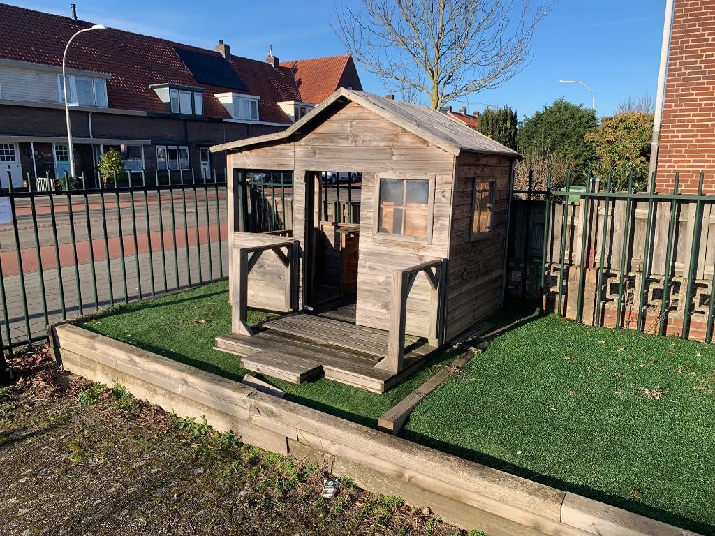 SwingKing speelhuisje Laura – showmodel, Ophalen, Gebruikt