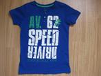 Shirt blauw We maat 134 - 140, WE, Ophalen of Verzenden, Zo goed als nieuw, Shirt of Longsleeve