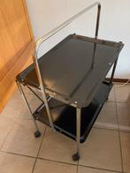 opklapbaar theewagentje jaren ‘60 design tea trolley ️, Huis en Inrichting, Tafels | Bijzettafels, Ophalen of Verzenden, Zo goed als nieuw