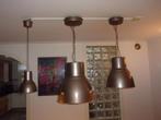 3 IKEA lampen, Ophalen, Gebruikt, Metaal, Minder dan 50 cm