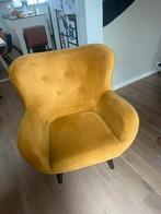 Fauteuil Viborg okergeel, Huis en Inrichting, Gebruikt, Stof, Ophalen of Verzenden, 75 tot 100 cm