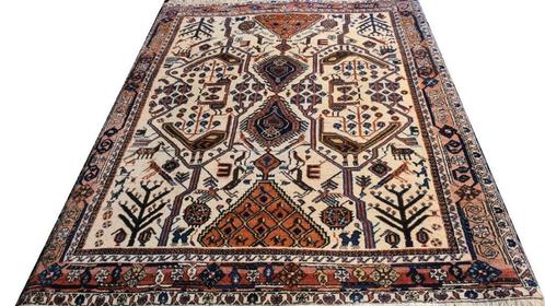 Perzisch tapijt Kashkai 145 x 120/Kleed/Kelim/Oosterse/Loper, Huis en Inrichting, Stoffering | Tapijten en Kleden, Nieuw, 100 tot 150 cm