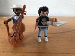 Playmobilpoppetje met contrabas en met speelkaarten, Kinderen en Baby's, Speelgoed | Playmobil, Ophalen of Verzenden, Nieuw, Los playmobil