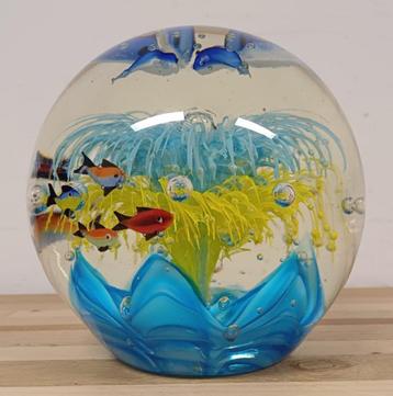 Murano Italian Art Glass Aquarium beschikbaar voor biedingen