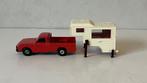 Corgi Toys Mazda met Camperunit Camper Unit Afzetunit 80's, Hobby en Vrije tijd, Modelauto's | 1:43, Ophalen of Verzenden, Zo goed als nieuw