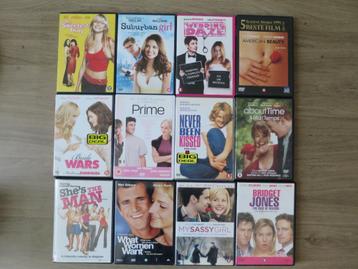 Dvd's Romantische Komedie: 12 stuks 2 euro p.s. beschikbaar voor biedingen