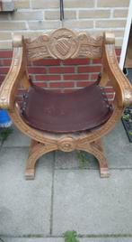 Dagobert,Curule Caesar,Curulische of Savonarola Stoel, Antiek en Kunst, Antiek | Meubels | Stoelen en Banken, Ophalen