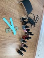 Gellak Set met LED Lamp, Sieraden, Tassen en Uiterlijk, Uiterlijk | Cosmetica en Make-up, Gebruikt, Overige kleuren, Ophalen of Verzenden
