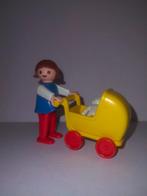 Playmobil 3357 Meisje met poppenkinderwagen - Vintage, Complete set, Gebruikt, Ophalen of Verzenden