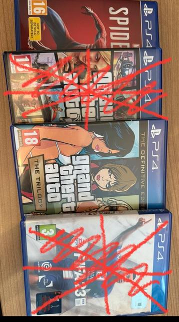 PS4 Games: Spider-Man & GTA Trilogy beschikbaar voor biedingen