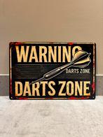 Mancave Bar Café Wanddecoratie metalen bordje Darts Darten, Ophalen of Verzenden, Zo goed als nieuw, Reclamebord
