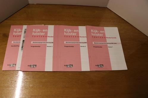 Kijk- en luistertoets Nederland Leren: zoekend luisteren, ui, Boeken, Schoolboeken, Nieuw, Nederlands, VMBO, Ophalen of Verzenden