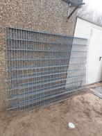 Dubbel staaf matten, Tuin en Terras, Tuinhekken en Hekwerk, Ophalen, Zo goed als nieuw, IJzer