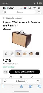 Ibanez T30II Acoustic Combo versterker, Muziek en Instrumenten, Ophalen, Zo goed als nieuw, Minder dan 50 watt