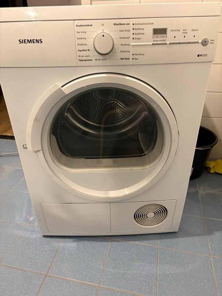 Siemens Wasdroger met Afvoerslang, Witgoed en Apparatuur, Wasdrogers, Gebruikt, Luchtafvoer, Voorlader, 6 tot 8 kg, 85 tot 90 cm