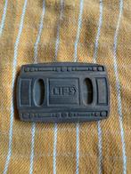 Oude Kluisslot 'LIPS' vintage, Doe-het-zelf en Verbouw, Hang- en Sluitwerk, Ophalen of Verzenden, Gebruikt, IJzer, Slot