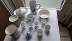vintage aardewerk porcelein servies- decoratie, Antiek en Kunst, Ophalen of Verzenden
