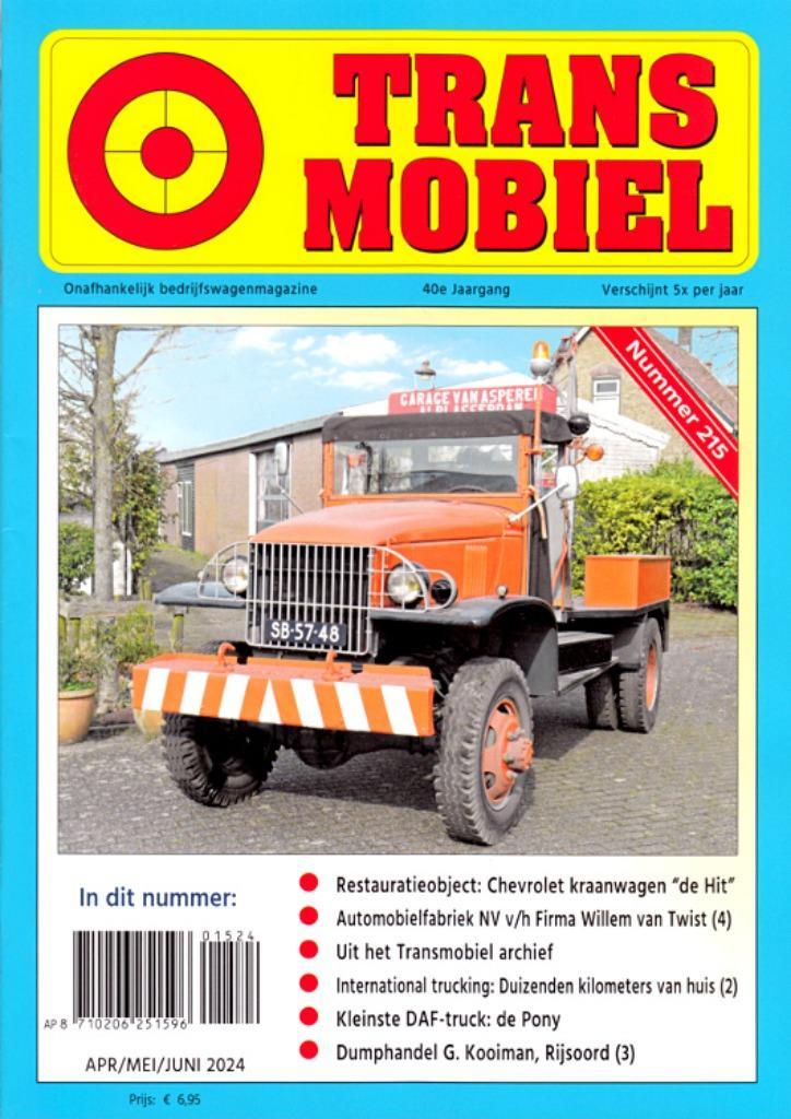 Transmobiel nr. 33 t/m nr. 211 (jan 1990 t/m juli-aug 2023), Boeken, Auto's | Folders en Tijdschriften, Nieuw, Algemeen, Ophalen of Verzenden