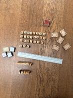 stempelset, Ophalen, Gebruikt, Houten stempel