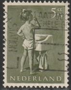 Nederland 1954 650 Kind 5c Tandenpoetsen, Gest, Postzegels en Munten, Ophalen of Verzenden, Na 1940, Gestempeld